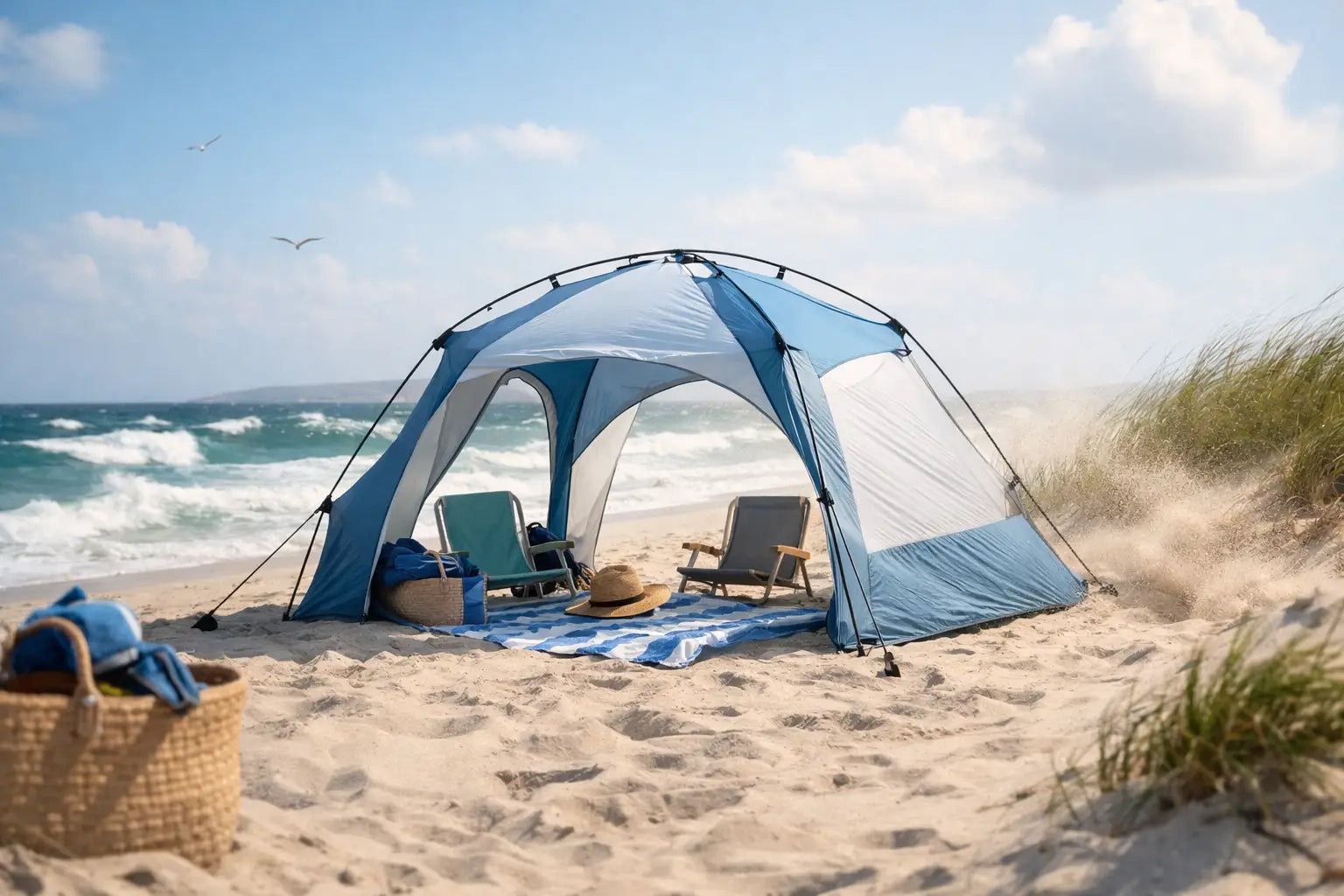 Best Beach Tent for Wind: What to Look For