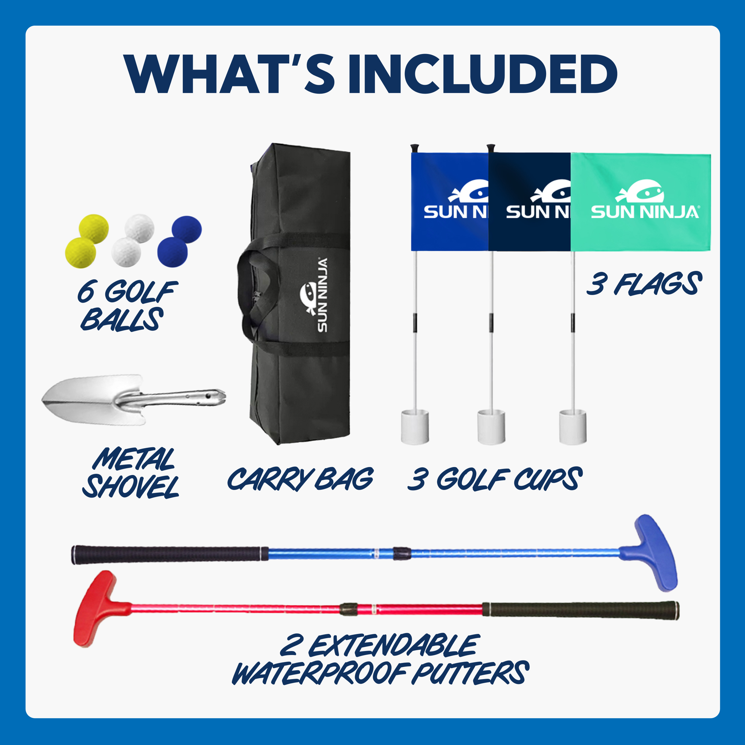 Beach Golf Set from Sun Ninja