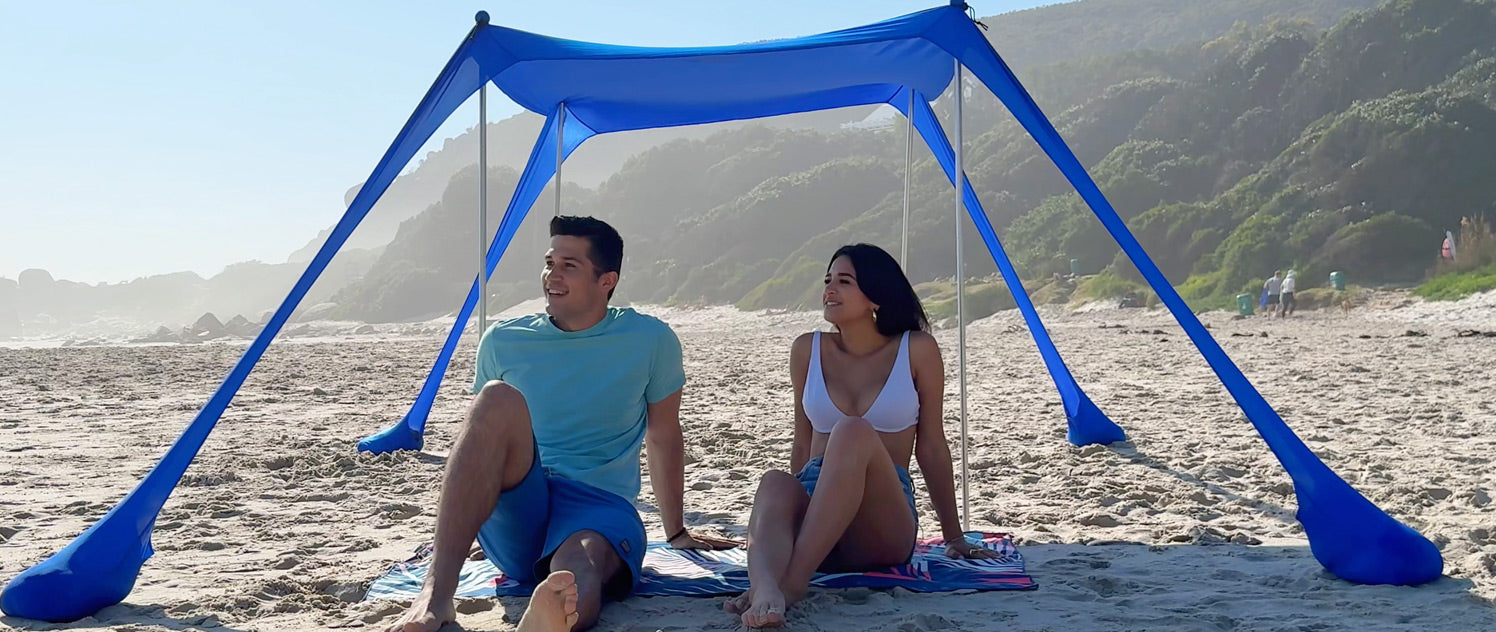 Portable Shade That Makes Beach Days Better