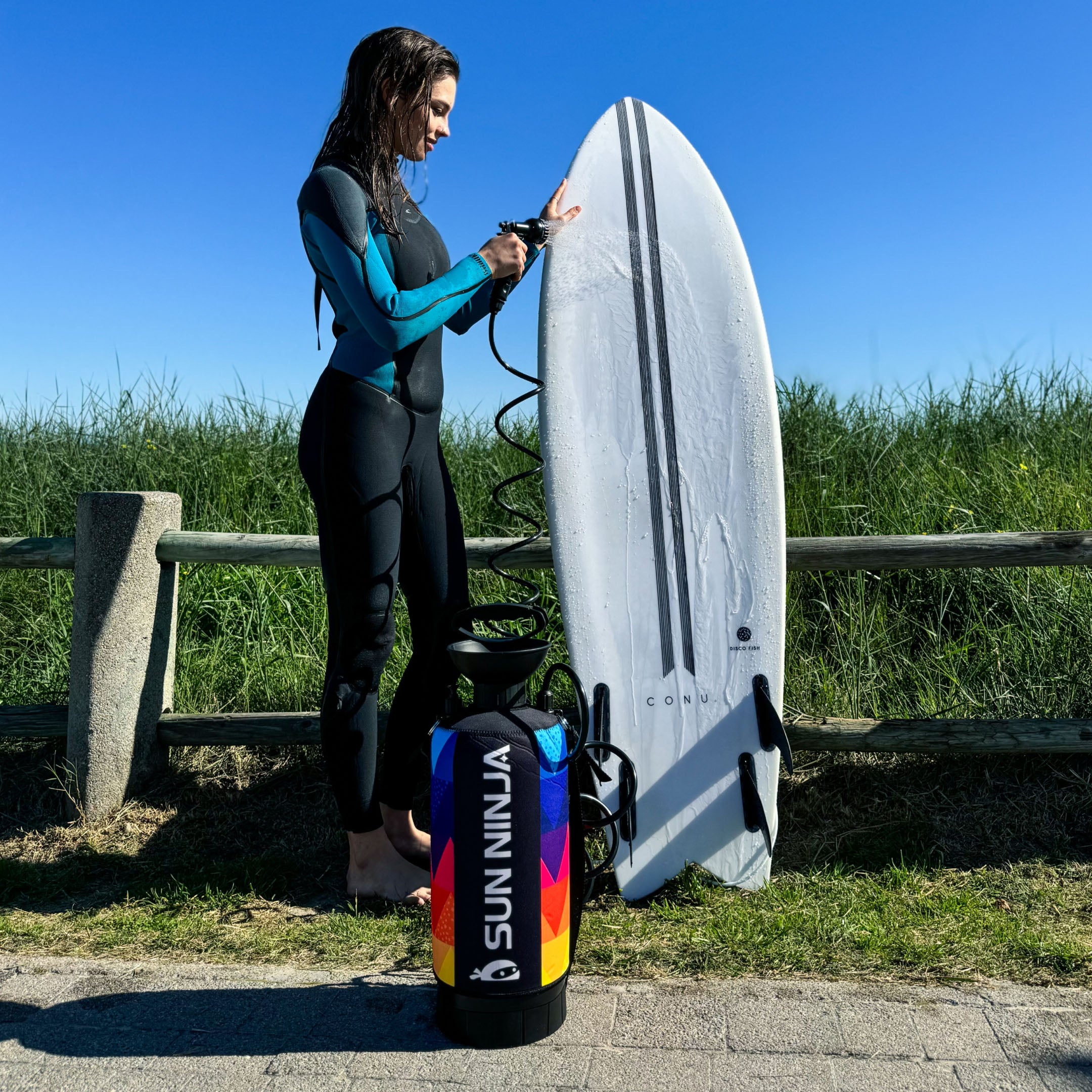 Rubber Tote Beach Bag for Sale | Sun Ninja