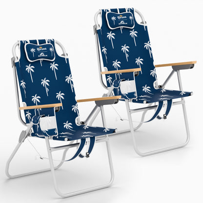 Corona High Beach Chair - 2 pc
