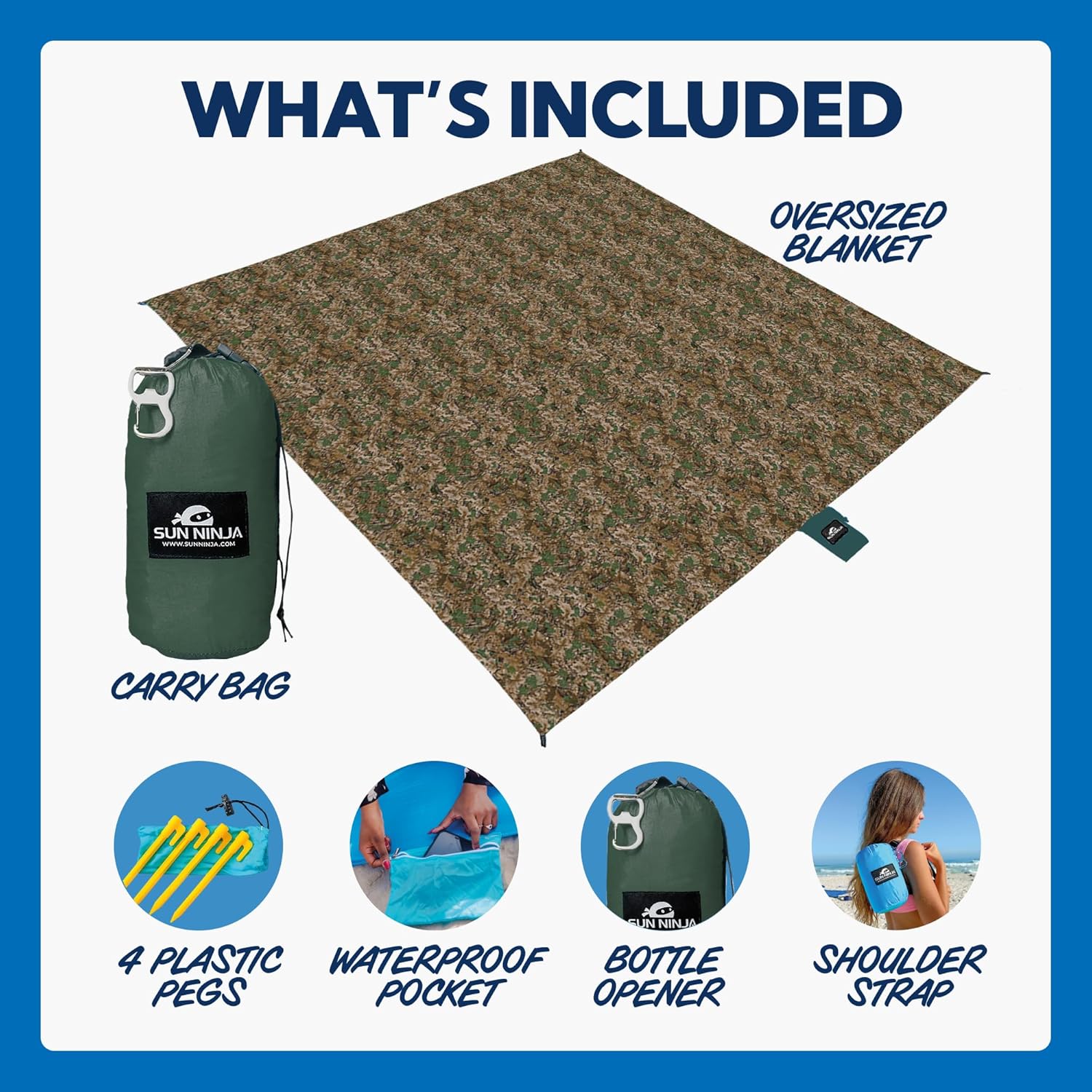 Beach Blanket - Limited Edition for Sale online | Sun Ninja