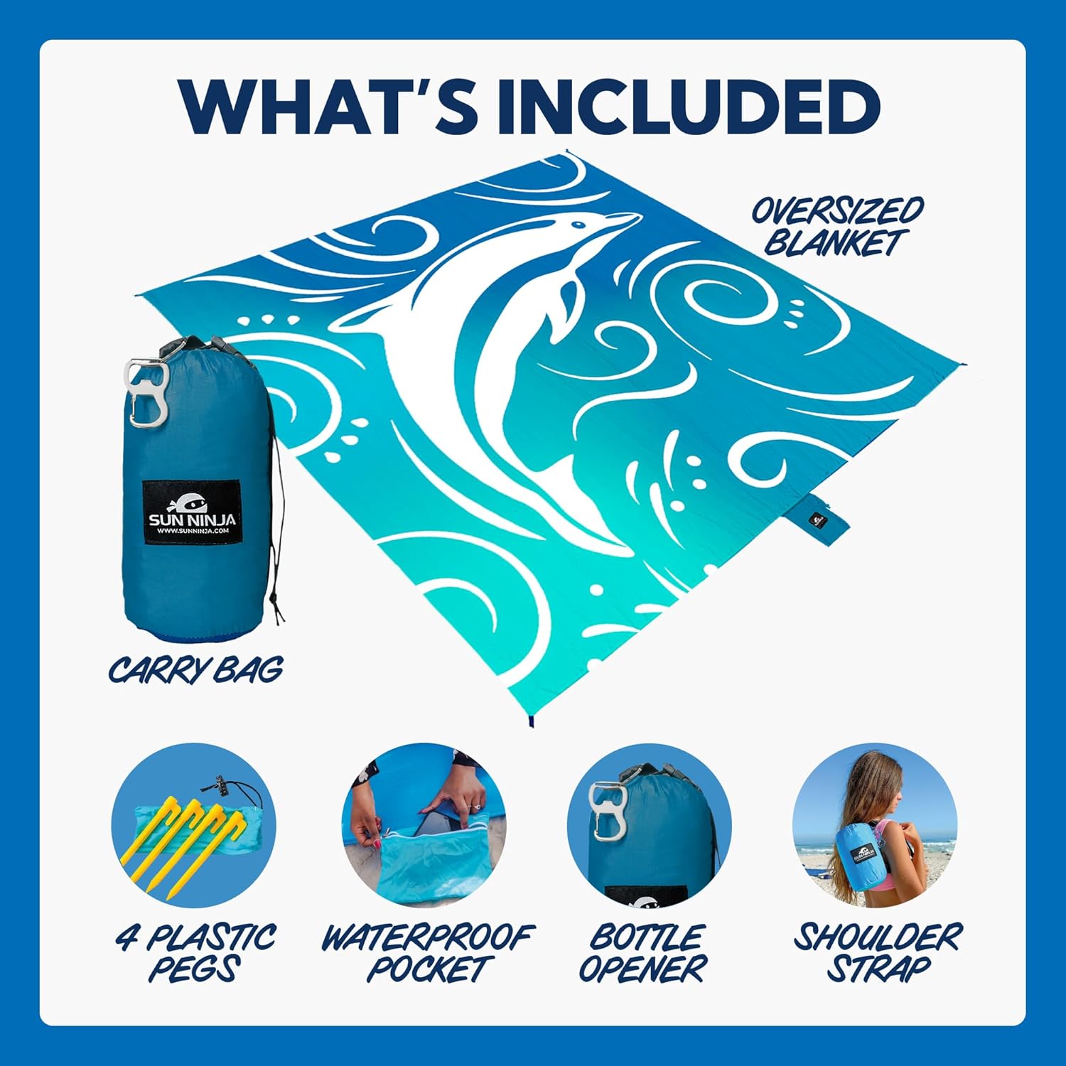 Beach Blanket - Limited Edition for Sale online | Sun Ninja