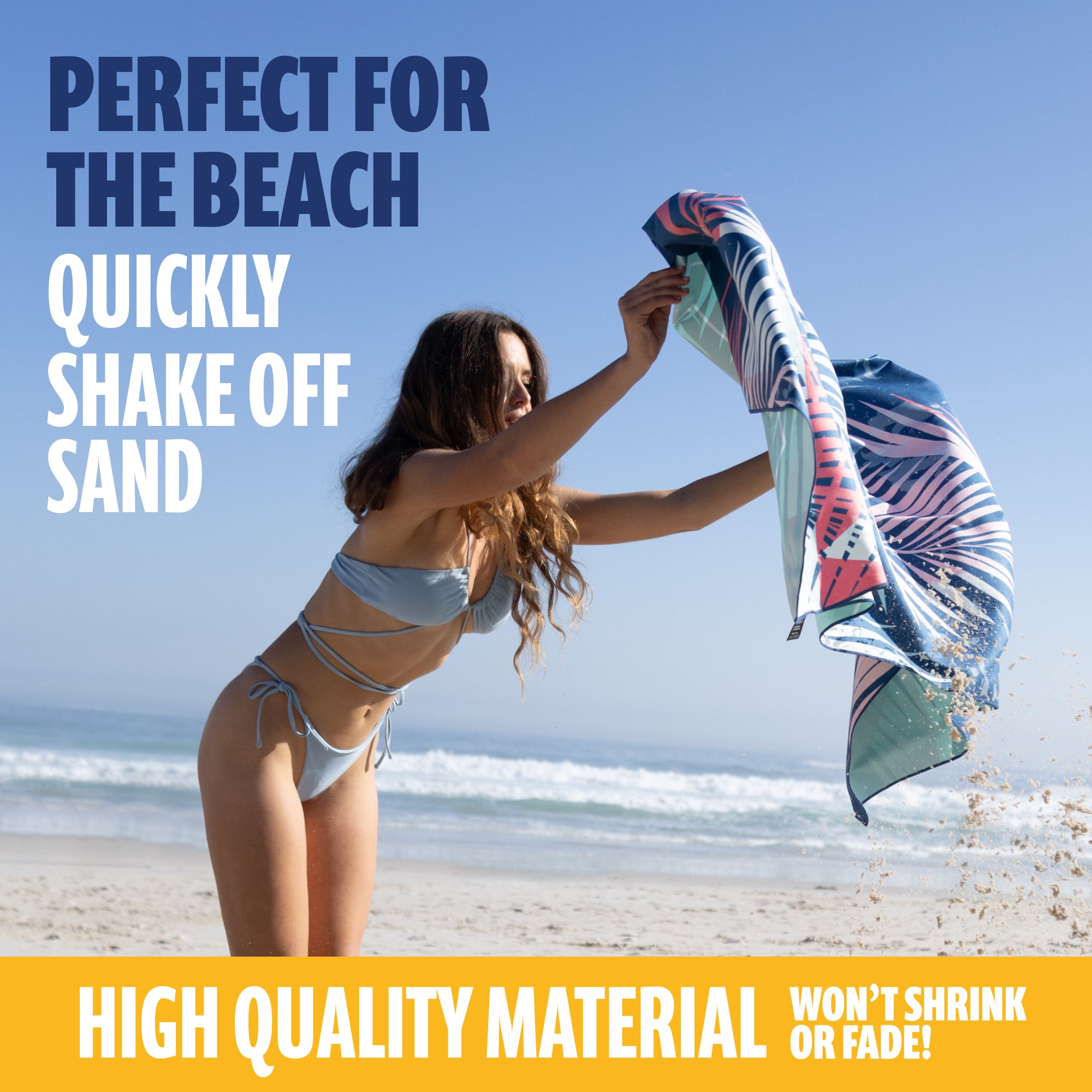 MICROFIBER BEACH TOWEL