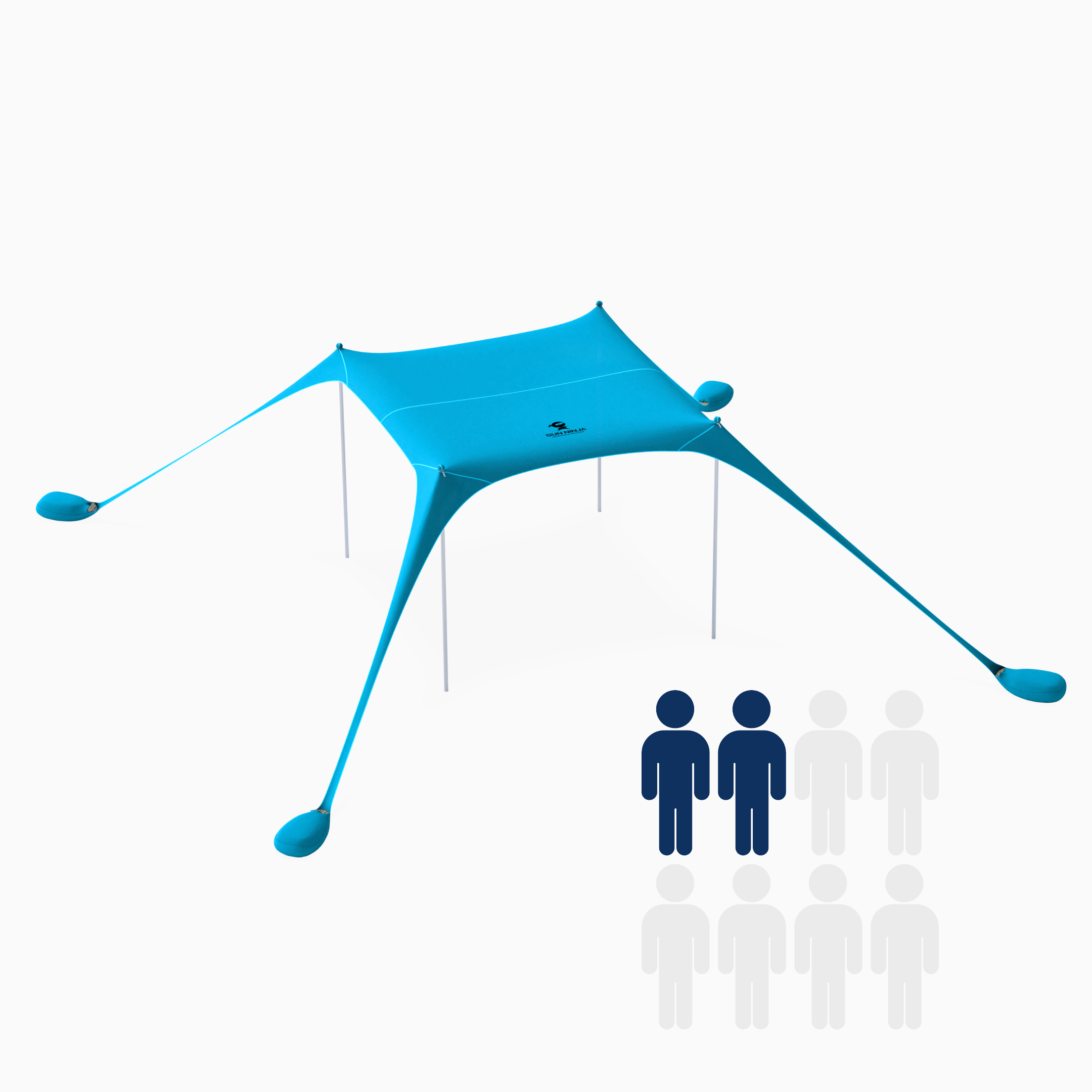 Person Pop Up Beach Tent Sun Shelter Sun Ninja