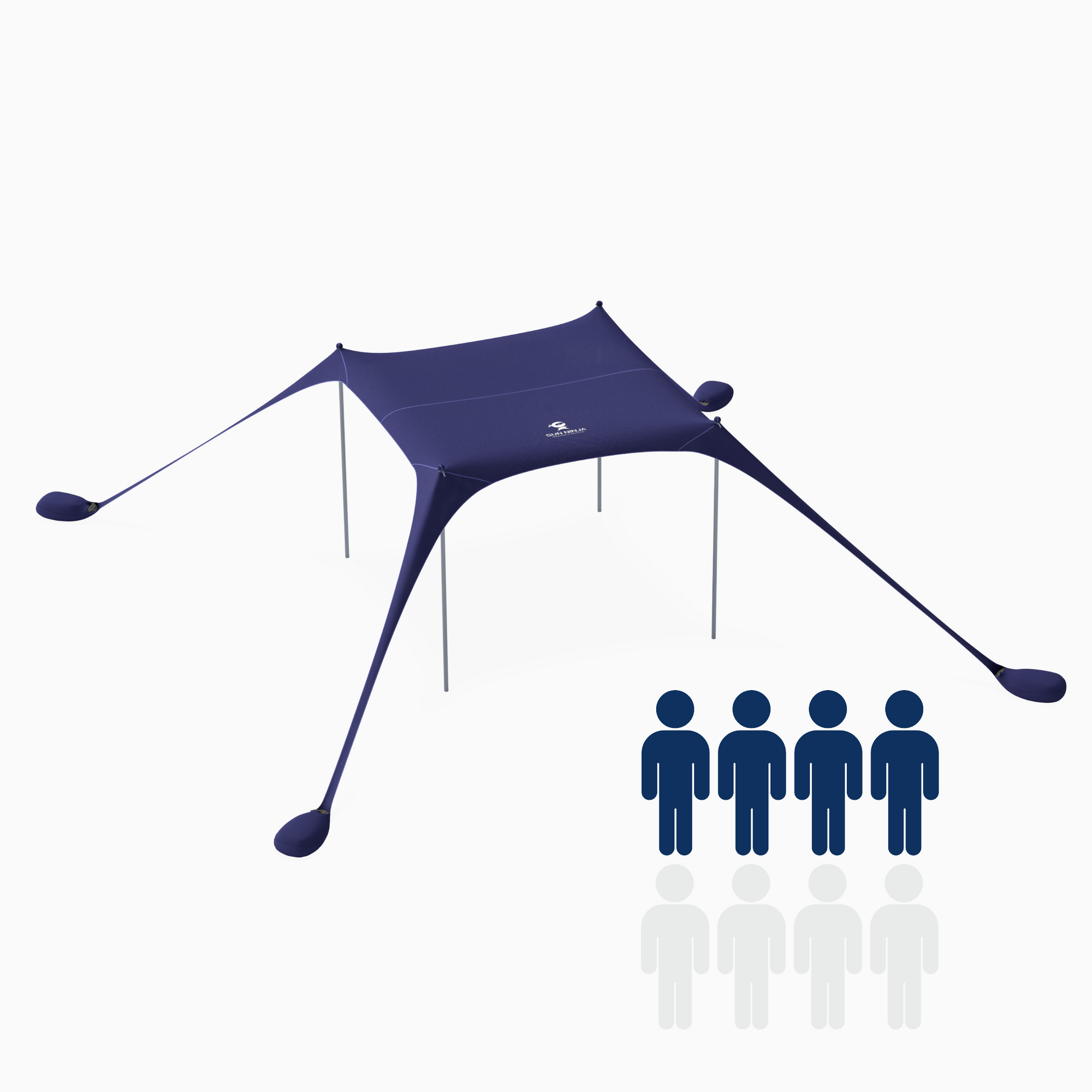 Sun Ninja 4-Person Beach Tent