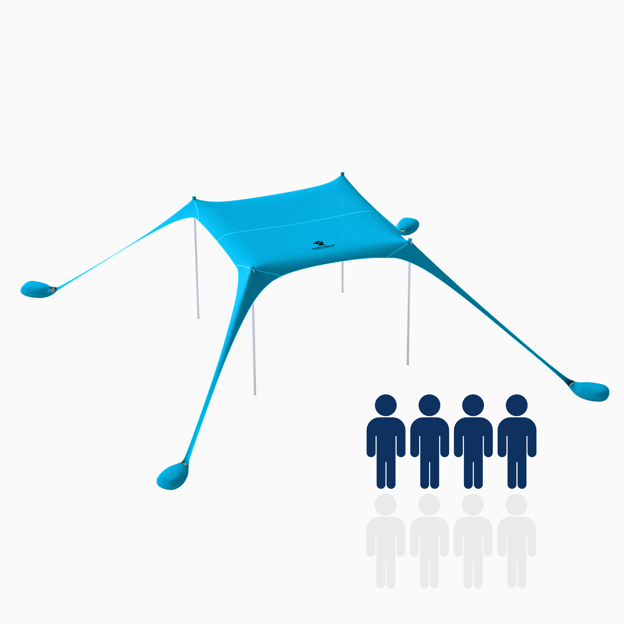 Person Pop Up Beach Tent Sun Shelter Sun Ninja