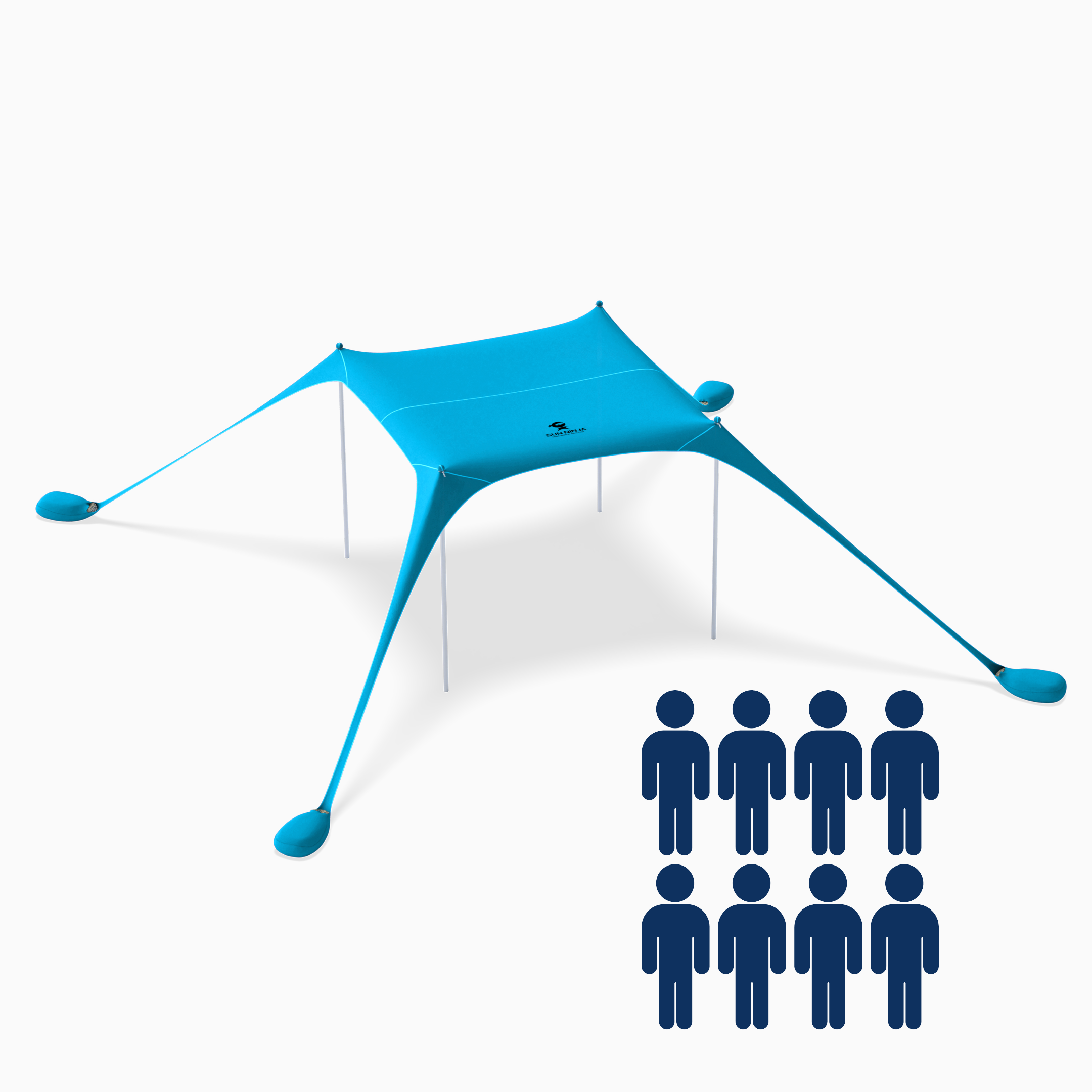 sun ninja beach tent reviews Sun Ninja Beach Tent 8 Person / Green