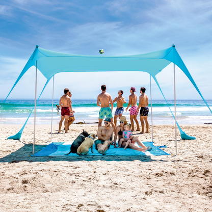Sun Ninja Beach Tent 8 Person / Navy