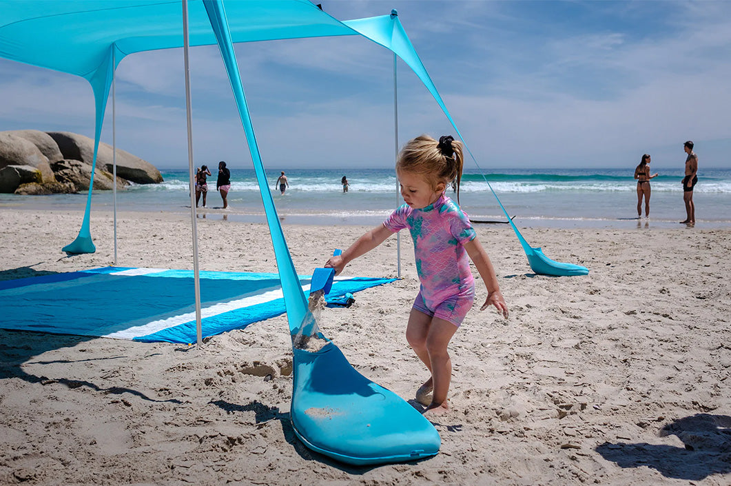Sun Ninja Pop Up Beach Tent and Sun Ninja Beach Canopy – SUN NINJA