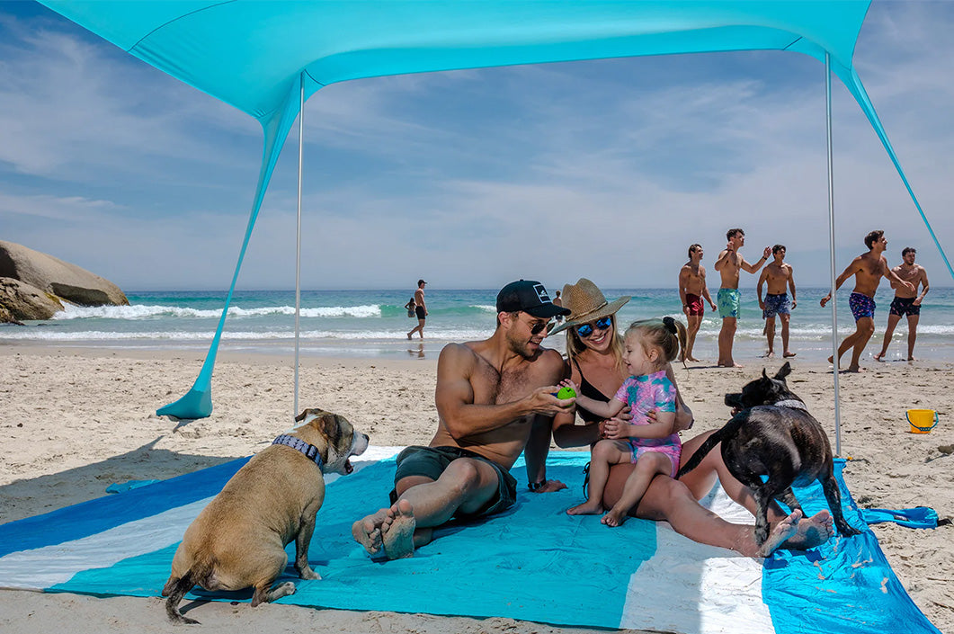 Sun Ninja Pop Up Beach Tent and Sun Ninja Beach Canopy – SUN NINJA